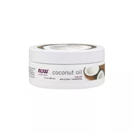 Now Solution Coconut Oil 3oz