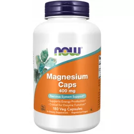 Now Foods Magnesium 400 mg 180 Capsules