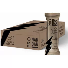 MAK BAR Pro Vanilla Choc Chip Flavour Protein Bar 12 x 55g
