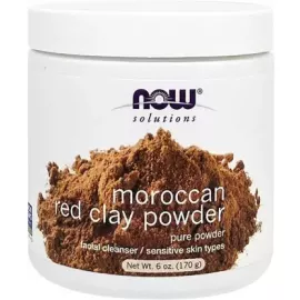 Now Solutions, Red Clay Powder Moroccan 6 Oz.