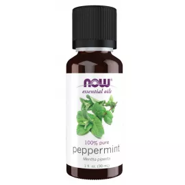 Now Essential Oils Peppermint Oil 100% Pure 1 Fl. Oz.