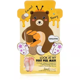 Look At Me 1pc Look At My Foot Peel Foot Mask (Bear)