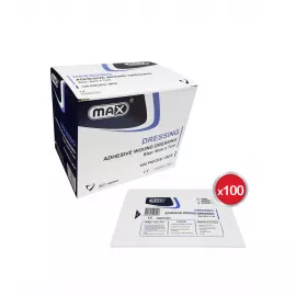 Max Wound Adhesive Dressing 6cmx7cm 100pcs/Box