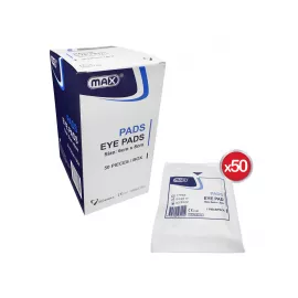 Max Sterile Eye Pad 50pcs/Box