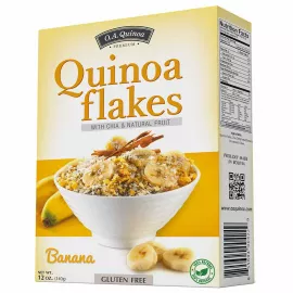 O.A. Quinoa Flakes - Banana 340g
