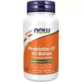 Now Foods Probiotic-10™ 25 Billion 100 Veg Capsules