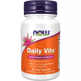 Now Foods Daily Vits 30 Veg Capsules