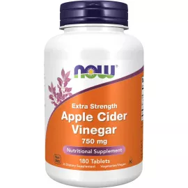 Now Foods Apple Cider Vinegar 750 mg 180 Tablets