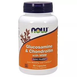 Now Foods Glucosamine and Chondroitin With Msm  90 Capsules