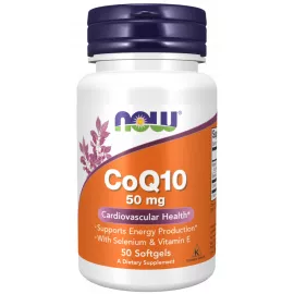 Now Foods CoQ10 50 mg  50 Softgels