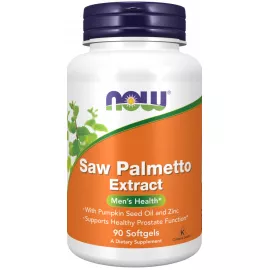 Now Foods Saw Palmetto Extract 80mg  90 Softgels
