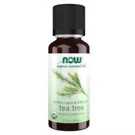 Now Organic Essential Oils Organic Tea Tree Oil 1 oz
