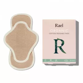 Rael Organic Cotton Reusable Pads