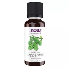 Now Organic Essential Oils  Peppermint Oil organic 1 oz
