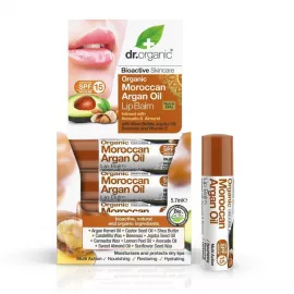 Dr. Organic Moroccan Argan Oil Avocado And Almond  Lipbalm 5.7ml