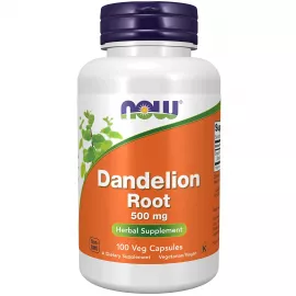 Now Foods Dandelion Root 500 mg 100 Veg Capsules