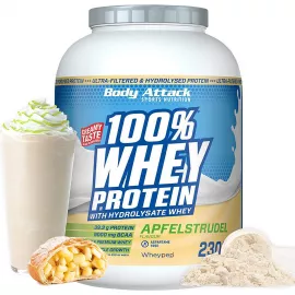 Body Attack 100% Whey Protein Apple Strudel 2.3 kg