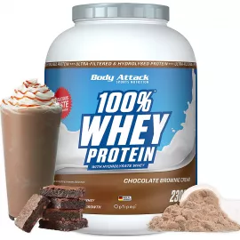 Body Attack 100% Whey Protein Chocolate Brownie 2.3kg