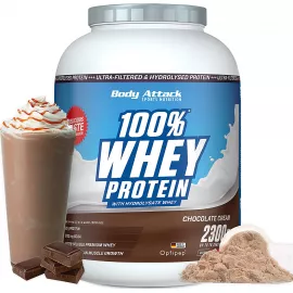 Body Attack 100% Whey Protein Chocolate Cream 2.3 kg