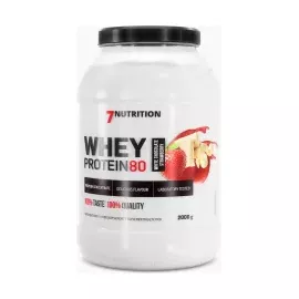 7Nutrition Whey Protein 80 White Chocolate Strawberry 2 kg (2000g)