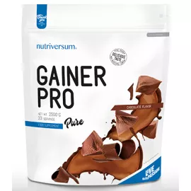 Nutriversum Pure Gainer Pro Chocolate 2500g (DOY)