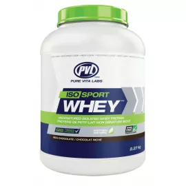 PVL Essentials Iso Sport Whey Rich Chocolate 2.27 kg (5 lbs)