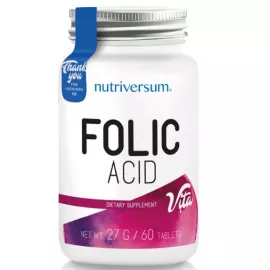 Nutriversum Vita Folic Acid 27g (60 Tablets)