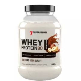 7Nutrition Whey Protein 80 Hazelnut 2 kg (2000g)