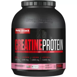 Body Attack Creatine Protein Strawberry 2000 g