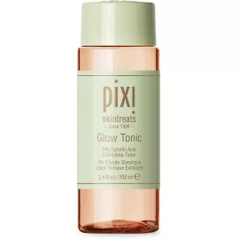 Pixi Beauty Glow Tonic 100ml | Balancing Face Toner | Glycolic Acid Toner for Radiant Skin | Daily Brightening Toner | 3.4 Fl Oz