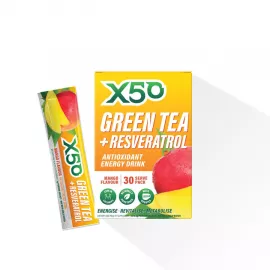 X50 Green Tea Mango Flavour 30 Sachets