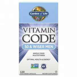 Garden of Life Vitamin Code Whole Food Multivitamin Vegetarian Capsules 120's