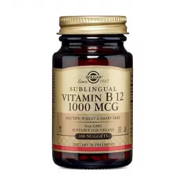 Solgar Vitamin B12 1000 mcg Nuggets 100's