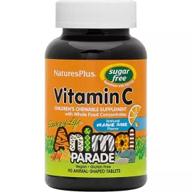 Natures Plus Animal Parade Vitamin C Children's Chewable Tablets Orange 90's