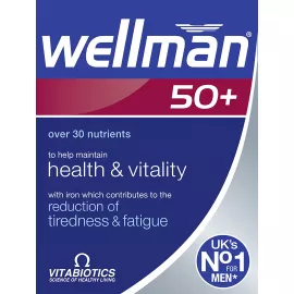 Vitabiotics Wellman - 50+ 30 Tablets