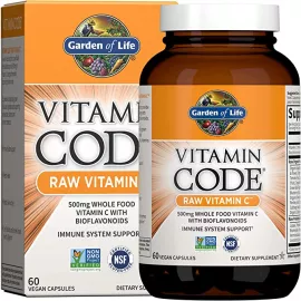 Garden of Life Vitamin Code Raw Vitamin C Vegan Capsules 60's