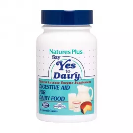 NaturesPlus Dairy Nat Lactase Enzyme Tablets 50's