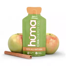 HUMA Chia Apple Cinnamon Flavour Vegan Energy Gel 9 x 42g