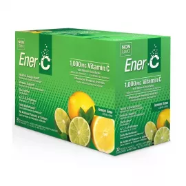 Ener-C Pack Of 30 Effervescent Powdered Drink Mix 1000 MG - Lemon Lime