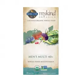 Garden of Life Mykind Organics Men's 40+ Multi 60's