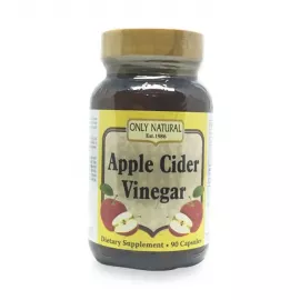 Only Natural Apple Cider Vinegar 500 mg Capsules 90's