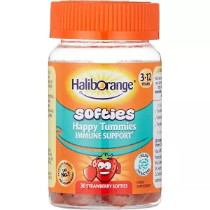 Haliborange Kids Happy Tummies Strawberry Immune Support Softies 30's