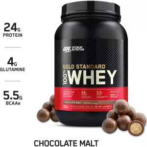 Optimum Nutrition Gold Standard 100% Whey Chocolate Malt 2 lb - 29 Servings