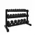 1441 Fitness 3 Tier Dumbbell Rack for 12 Pairs