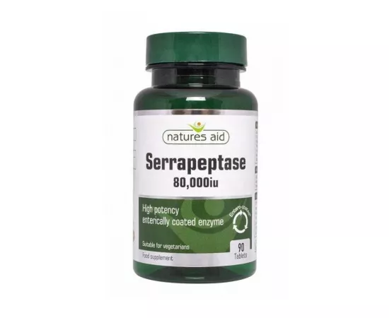 Natures Aid Serrapeptase Tablets 90's