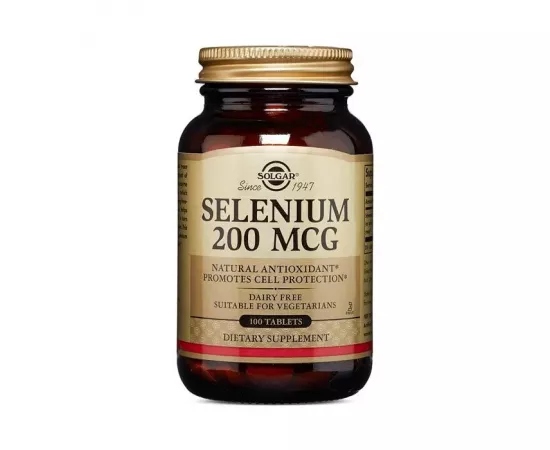 Solgar Selenium 200 MCG Tablets 100's