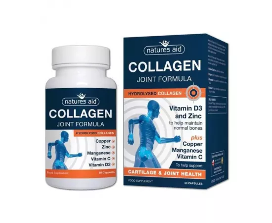 Natures Aid Collagen Joint Formula Capsules 60's