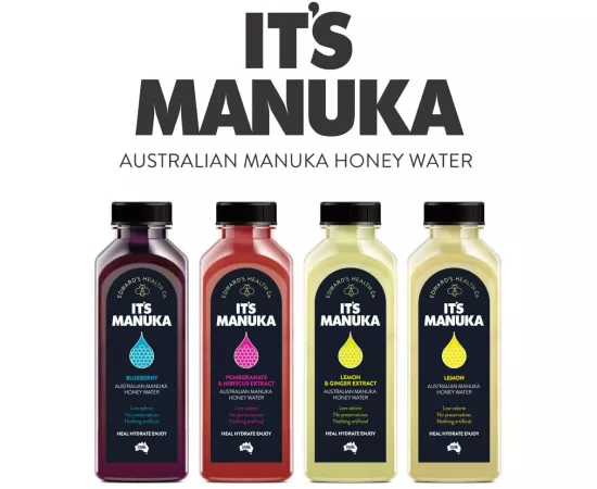 It's Manuka Honey Water Blueberry Flavour 350 ml