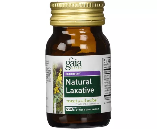 Gaia Herbs Natural Laxative Tablets 90's