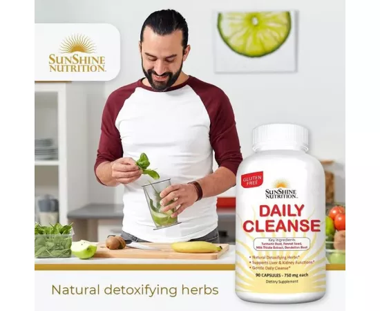 Sunshine Nutrition Daily Cleanse 90 Capsules